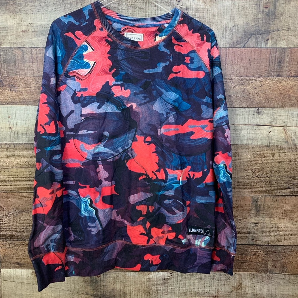 Eleven Paris life is a joke Pharrell camo print